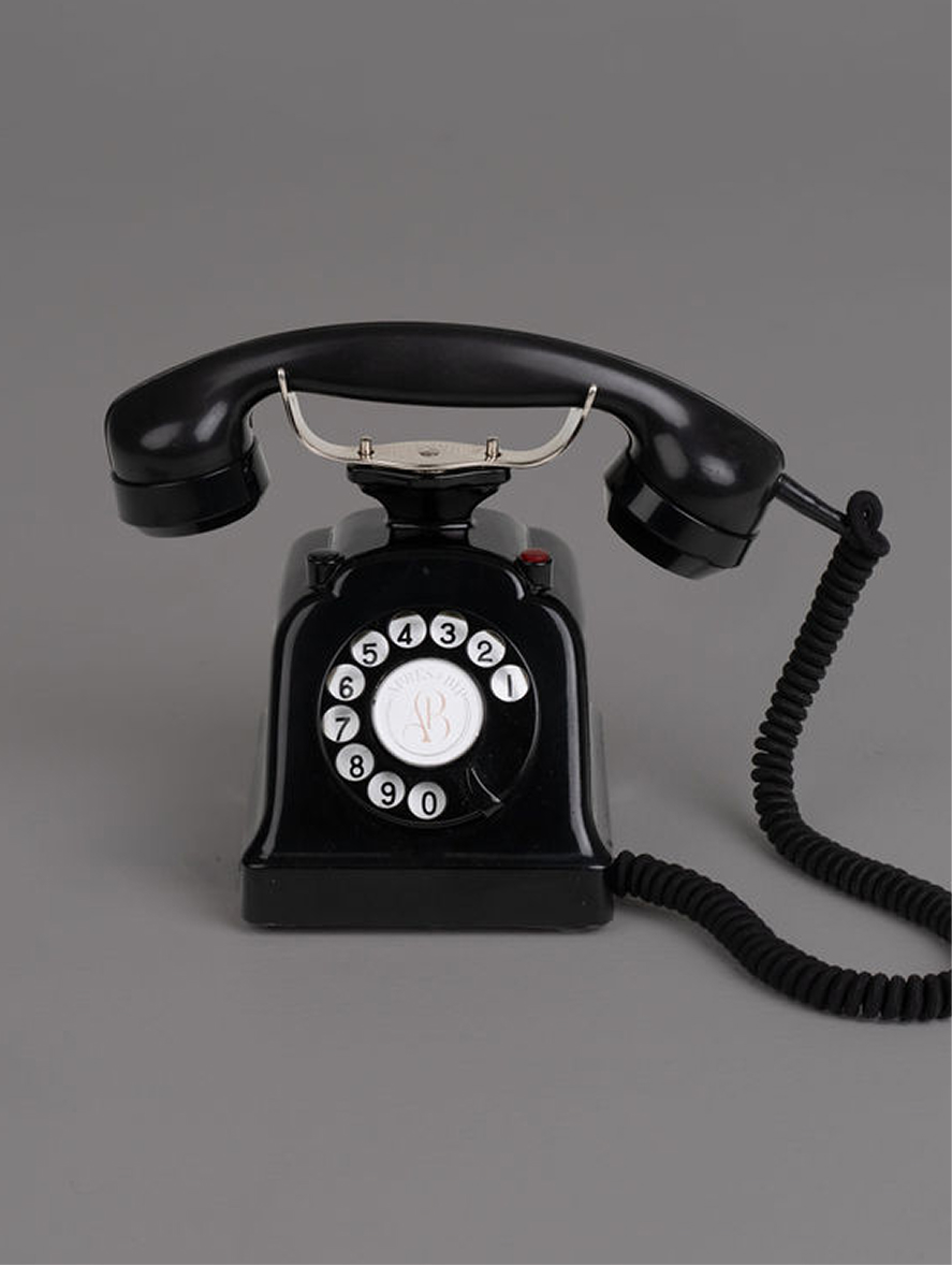 Black telephone